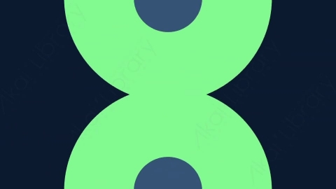 AE模板-Basic-Circles-12扁平MG运动图形线条转场过渡动画