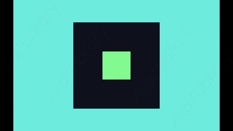 AE模板-Basic-Squares-11扁平MG运动图形多边形线条转场过渡动画
