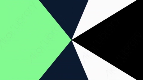 AE模板-Clock-Rectangle-8扁平MG运动图形线条转场过渡动画