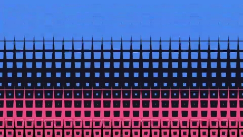 AE模板-Grid-Wipe-14扁平MG运动图形线条网格擦除转场过渡动画