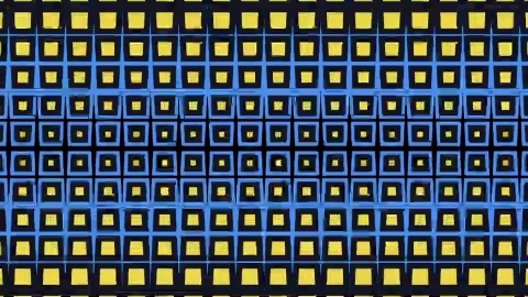AE模板-Grid-Wipe-6扁平MG运动图形线条网格擦除转场过渡动画