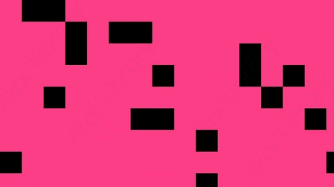 AE模板-Pixels-3扁平MG运动图形马赛克转场过渡动画