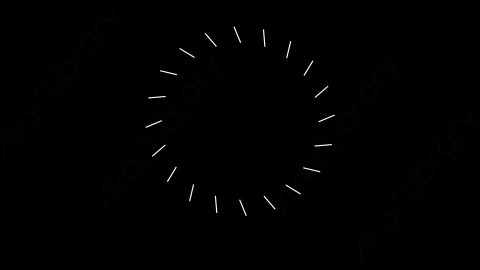 AE模板-circle-2扁平MG运动图形线条动画装饰元素