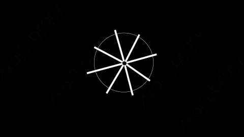 AE模板-circle-53扁平MG运动图形线条动画装饰元素
