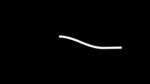 AE模板-Curved-line-1扁平MG运动图形线条动画装饰元素