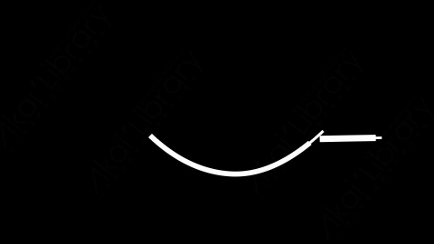 AE模板-Curved-line-9扁平MG运动图形线条动画装饰元素