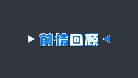 AE模板-前情回顾综艺花字弹幕动画