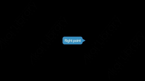 AE模板-Call-Out-02扁平MG信息呼出聊天对话框