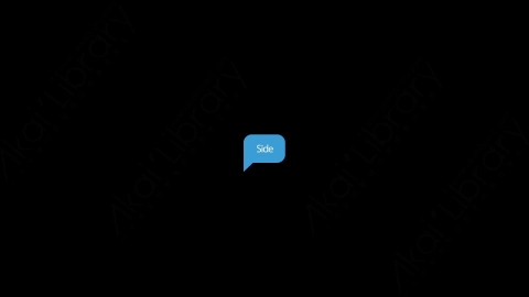 AE模板-Call-Out-07扁平MG信息呼出聊天对话框