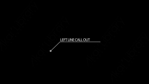 AE模板-Call-Out-24扁平MG信息呼出聊天对话框
