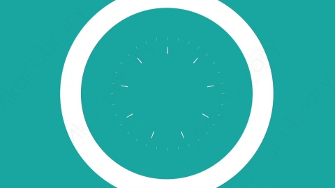 视频素材-V1-Circles-005扁平MG运动图形线条动画装饰元素