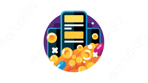 图片素材-游戏机MG游戏风格图标
