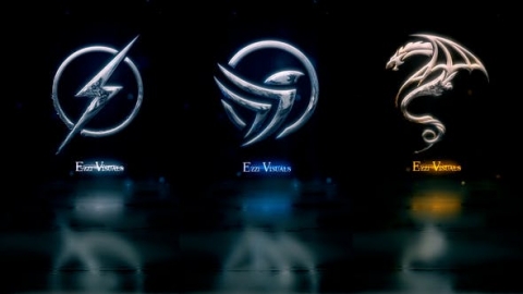 AE模板-闪电雷击标志介绍时尚酷炫简约自然闪电雷击片头logo演绎开场视频