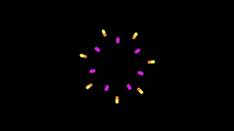 AE模板-explosion-21扁平MG运动图形线条动画装饰元素
