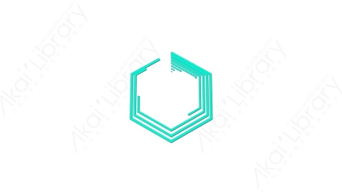 AE模板-polygon-05扁平MG运动图形线条动画装饰元素