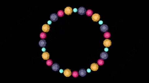 AE模板-polygon-06扁平MG运动图形线条动画装饰元素