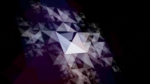 AE模板-polygon-07扁平MG运动图形线条动画装饰元素