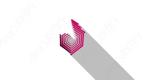 AE模板-polygon-08扁平MG运动图形线条动画装饰元素