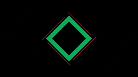 AE模板-polygon-16扁平MG运动图形线条动画装饰元素