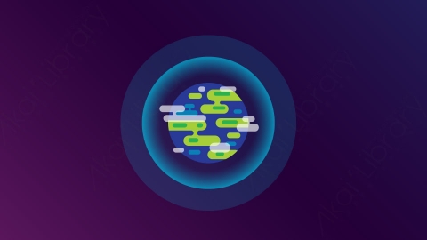 图片素材-场景星球行星MG扁平游戏风格