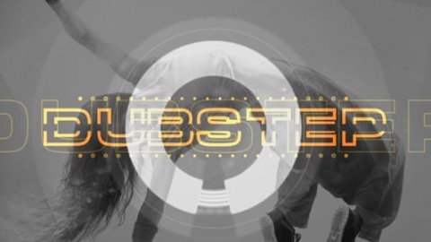 AE模板-现代黑色创意徽标时尚简约黑色创意片头logo演绎开场视频