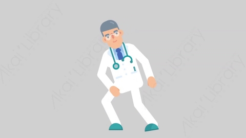 AE模板-DOCTOR 29 Introduction医生大夫介绍简介扁平医学医疗科技人物职业角色