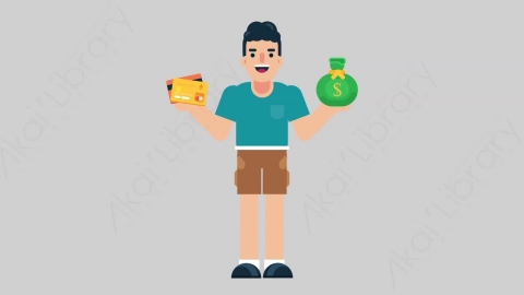 AE模板-NORMIE-2 06 Comparison懒散休闲男士比较对比扁平人物日常角色