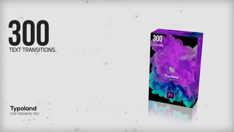 PR预设-300组文字标题动画故障效果300 Text Transitions pack