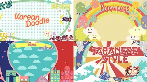 AE模板-冻结帧Pop Dreams Pack