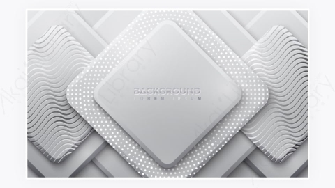 图片素材-3d样式Ractangle灰色背景