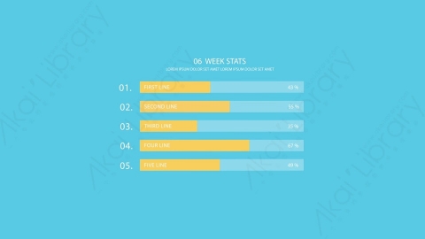 AE模板-MG扁平柱状图数据图表Horizontal_Bar_Graph_02
