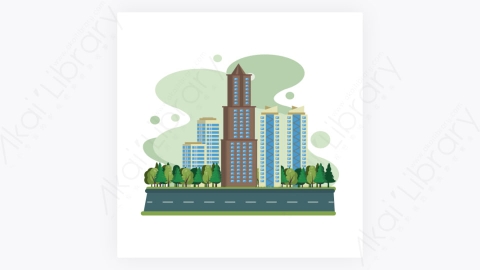图片素材-绿色生态城市建筑景观-4