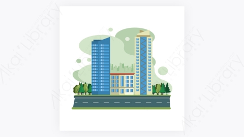 图片素材-绿色生态城市建筑景观-8