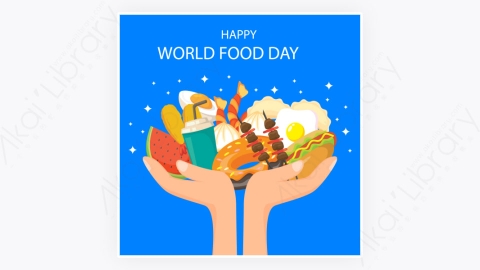 图片素材-世界粮食日概念背景插图