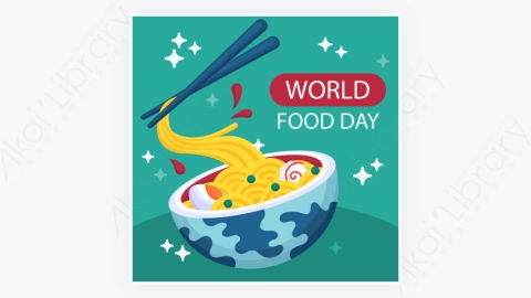 图片素材-世界食品日平面设计