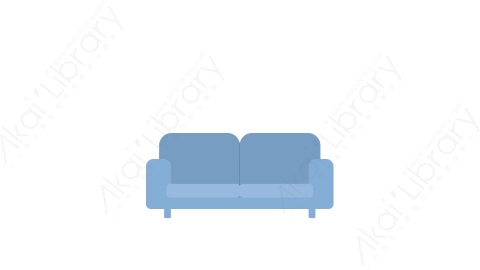 AE模板-MG扁平居家家具元素图标Sofa_2沙发