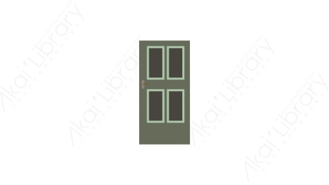 AE模板-MG扁平家具元素图标Door门