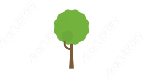 AE模板-MG扁平城市元素图标Tree树木