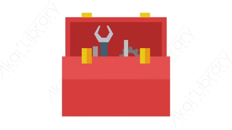 AE模板-MG扁平元素图标Toolsbox工具箱