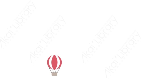 AE模板-MG扁平交通工具元素图标Air_Balloon热气球