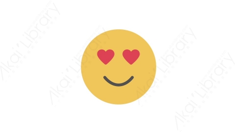 AE模板-MG扁平表情动画Face_Love
