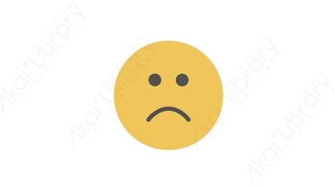 AE模板-MG扁平表情动画Face_Sadness