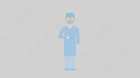 AE模板-MG扁平医院人物角色Surgeon_Operating