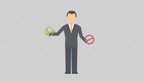 AE模板-MG扁平办公商务人物角色Businessman_Choice