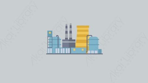 AE模板-MG扁平元素图标Factory工厂