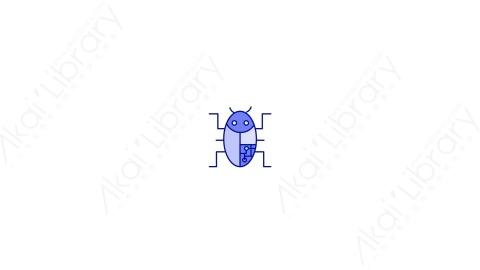 AE模板-MG扁平安全元素图标Bug甲壳虫