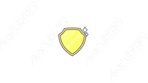 AE模板-MG扁平安全元素图标Shield盾牌