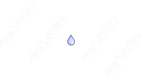 AE模板-MG扁平元素图标Water水滴