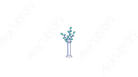 AE模板-MG扁平家具元素图标Plant_1盆栽绿植