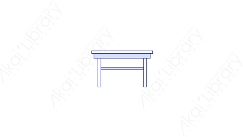 AE模板-MG扁平家具元素图标Table_1餐桌